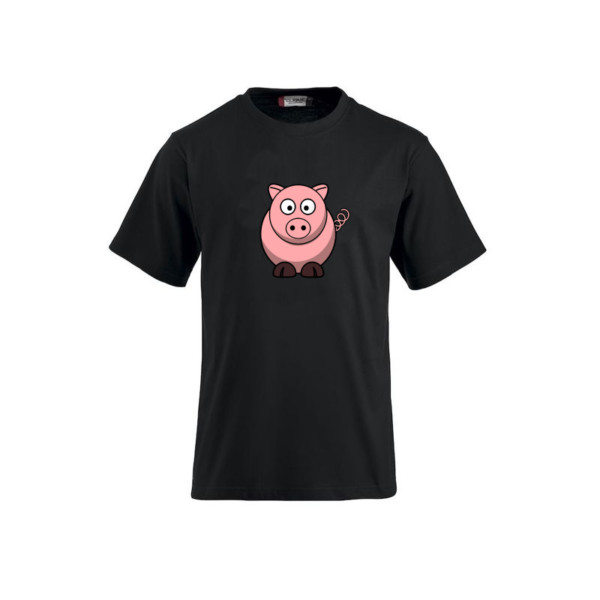 Shirt Met Opdruk Varken