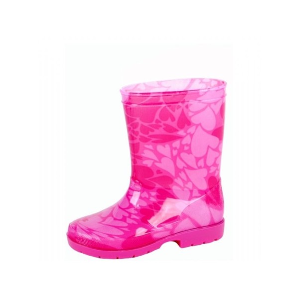 Kinderregenlaars Roze Hart