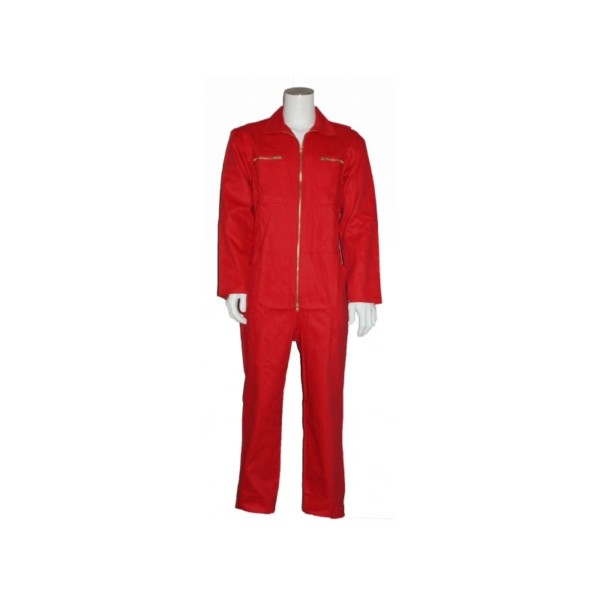 Overall Volwassenen 100 % Katoen Kleur Rood