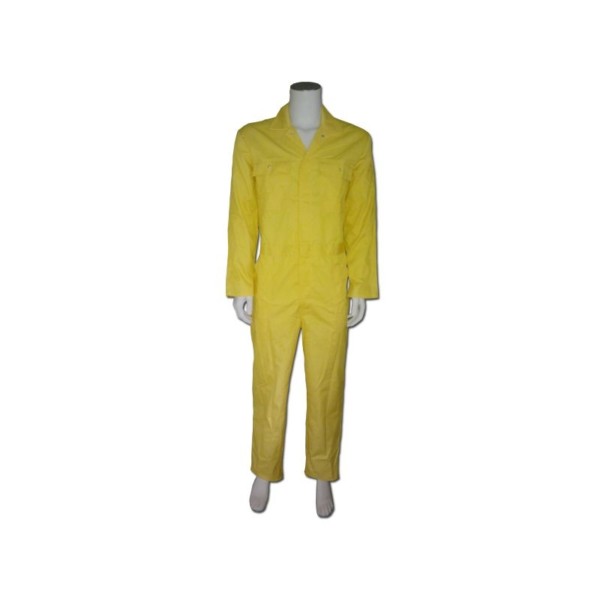 Overall Volwassenen Kleur Geel