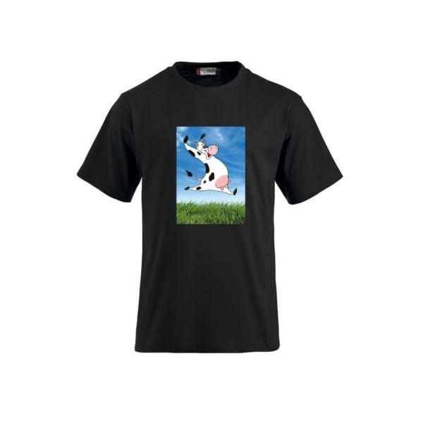 T-shirt zwart met tractor New Holland - Afbeelding 8