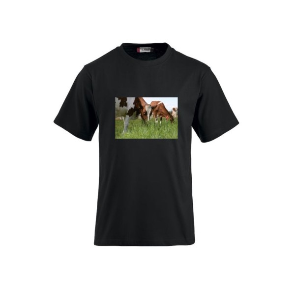 T-shirt zwart met tractor New Holland - Afbeelding 9