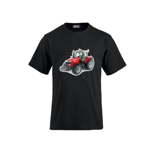 T-shirt zwart met tractor New Holland - Afbeelding 7
