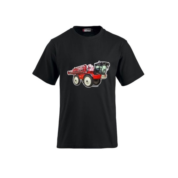 T-shirt zwart met tractor New Holland - Afbeelding 5