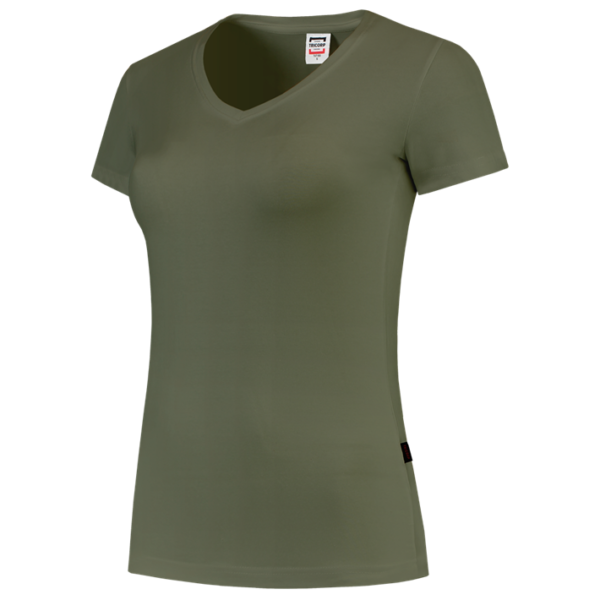 Tricorp Shirt V Hals Dames Army