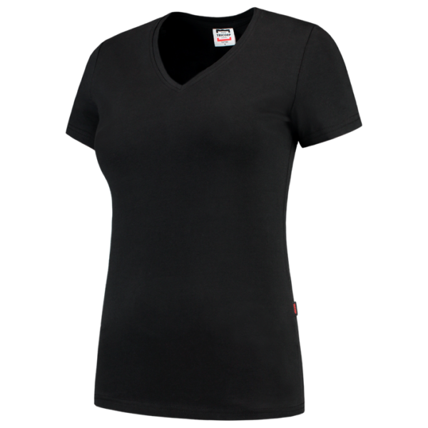 Tricorp Shirt V Hals Dames Zwart