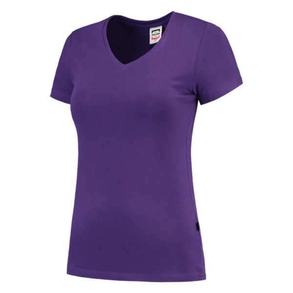Tricorp Shirt V Hals Dames Paars