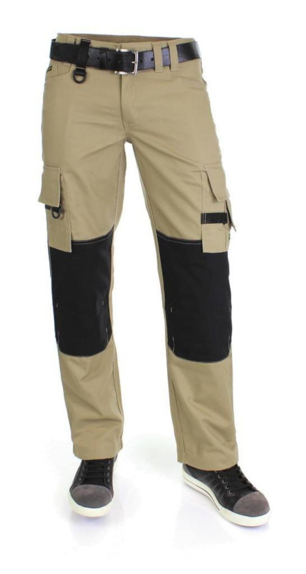 TRICORP Canvas Worker TWC-2000 Khaki-Black - Afbeelding 3