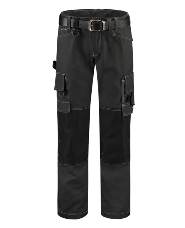 TRICORP Canvas Worker TWC-2000 Donkergrijs-Zwart
