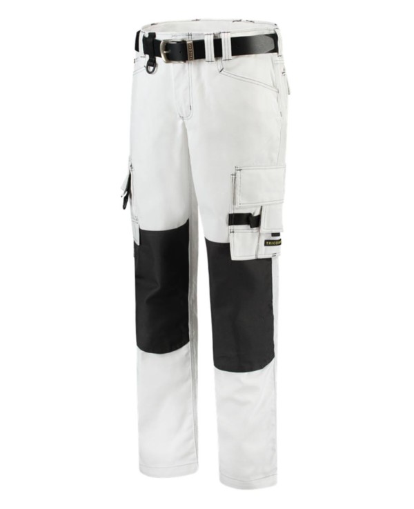 TRICORP Canvas Worker TWC-2000 Schildersbroek Wit-Zwart - Afbeelding 5